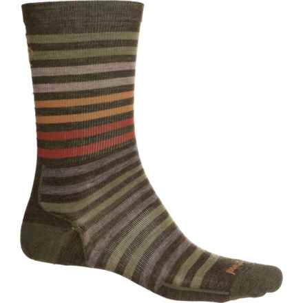 SmartWool Everyday Spruce Street Socks - Merino Wool, Crew (For Men and Women) in Winter Moss