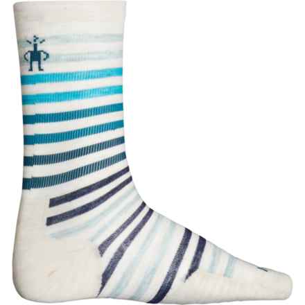 SmartWool Everyday Zero Cushion Zigzag Valley Socks - Merino Wool, Crew (For Men and Women) in Pewter Blue