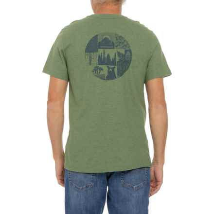 SmartWool Forest Finds Graphic T-Shirt - Merino Wool, Short Sleeve in Fern Green