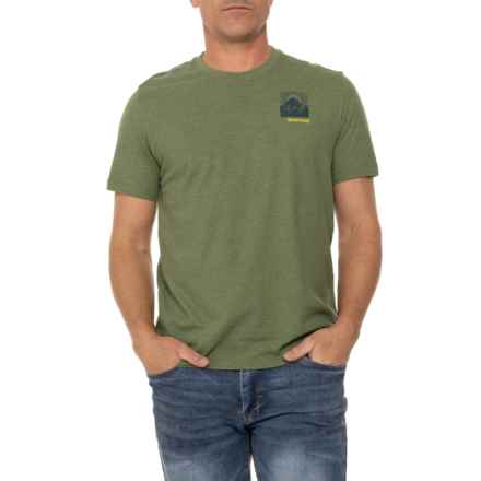 SmartWool Forest Finds Graphic T-Shirt - Merino Wool, Short Sleeve in Fern Green