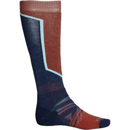 SmartWool Full Cushion Ski Socks - Merino Wool, Over the Calf (For Men and Women) in Picante