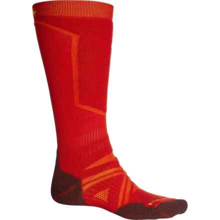 SmartWool Full Cushion Ski Socks - Merino Wool, Over the Calf (For Men) in Tandoori Orange