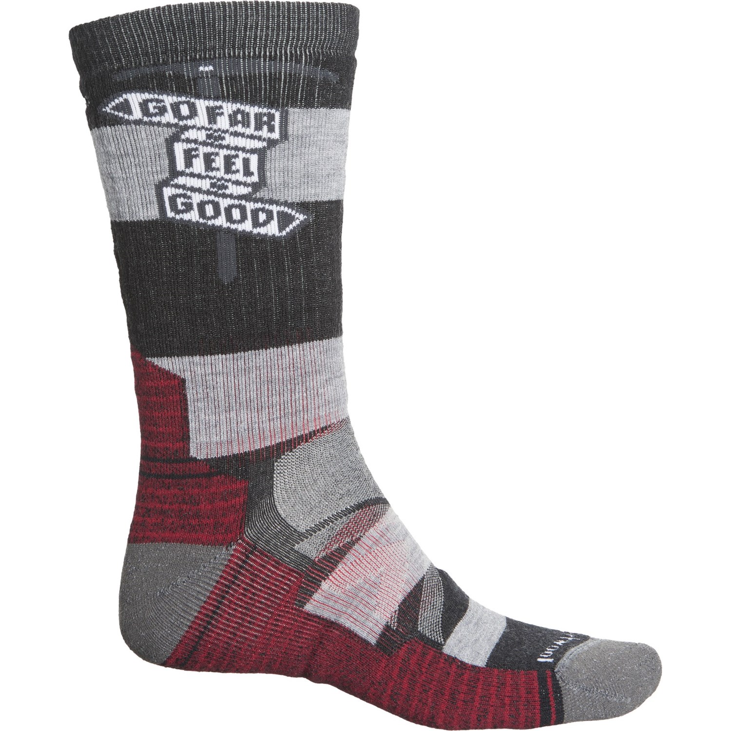 SmartWool Go Far Feel Good Full Cushion Hiking Socks (For Men)