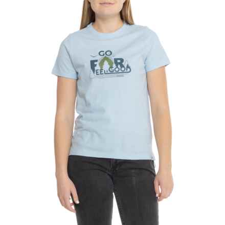 SmartWool Go Far. Feel Good. Graphic T-Shirt - Merino Wool, Short Sleeve in Everyday Winter Sky H