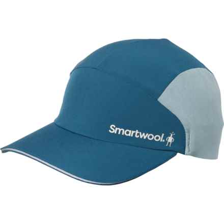 SmartWool Go Far Feel Good Running Baseball Cap (For Men) in Twilight Blue
