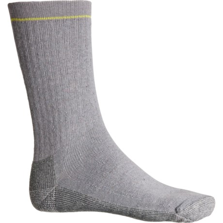 SmartWool Hike Classic Edition Full Cushion Hiking Socks - Merino Wool, Crew (For Men and Women) in Light Gray