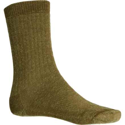 SmartWool Hike Classic Edition Full Cushion Hiking Socks - Merino Wool, Crew (For Men and Women) in Military Olive