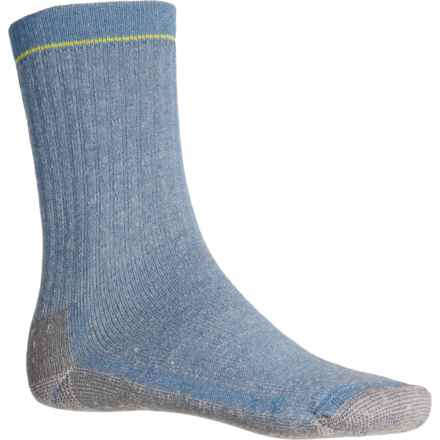 SmartWool Hike Classic Edition Full Cushion Hiking Socks - Merino Wool, Crew (For Men and Women) in Mist Blue