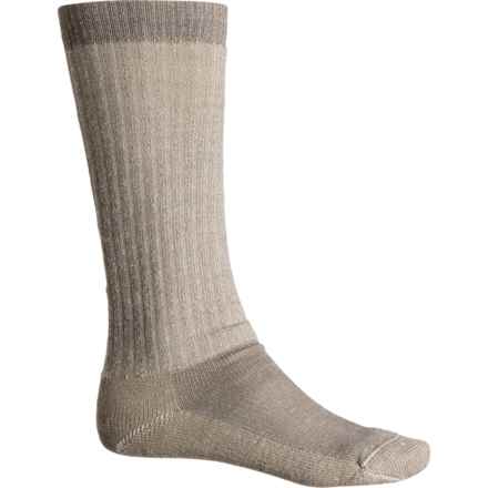 SmartWool Hike Classic Edition Full Cushion Hiking Socks - Merino Wool, Over the Calf (For Men and Women) in Taupe