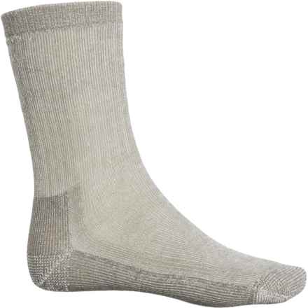 SmartWool Hike Classic Edition Full Cushion Solid Hiking Socks - Merino Wool, Crew (For Men and Women) in Taupe