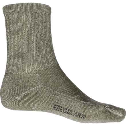 SmartWool Hike Classic Light Cushion Socks - Merino Wool, Crew (For Men and Women) in Military Olive