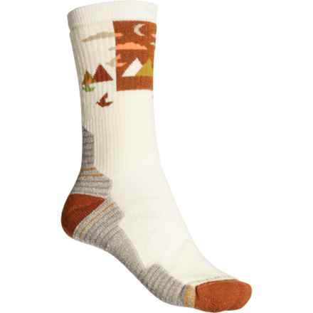 SmartWool Hike Full-Cushion Alpine Perch Hiking Socks - Merino Wool, Crew (For Women) in Natural