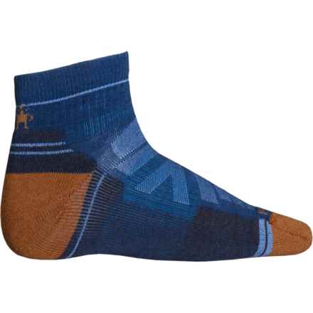 SmartWool Hike Light Cushion Hiking Socks - Merino Wool, Ankle (For Men and Women) in Alpine Blue