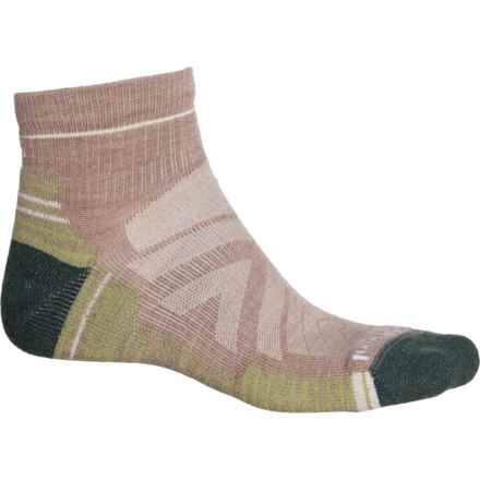 SmartWool Hike Light Cushion Hiking Socks - Merino Wool, Ankle (For Men and Women) in Fossil