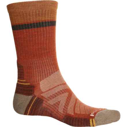 SmartWool Hike Light Cushion Wind Trail Hiking Socks - Merino Wool, Crew (For Men) in Picante