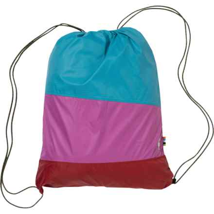 SmartWool Hiking Bag and Pillow Cover in Teal/Pink/Red