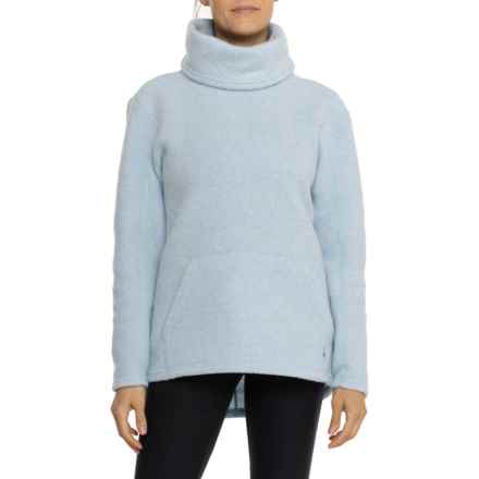 SmartWool Hudson Trail Fleece Sweater - Merino Wool in Winter Sky H