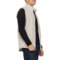 SmartWool Hudson Trail Fleece Vest - Merino Wool in Light Gray Heather