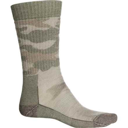 SmartWool Hunt Classic Edition Full-Cushion Socks - Merino Wool, Crew (For Men) in Military Olive