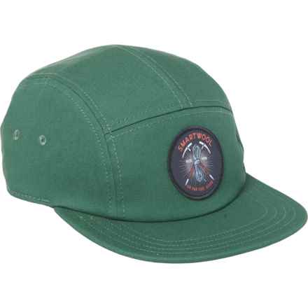 SmartWool Ice Axe Descent 5-Panel Hat in Dark Sage