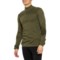 SmartWool Intraknit 200 Base Layer Top - Zip Neck, Merino Wool, Long Sleeve in Winter Moss