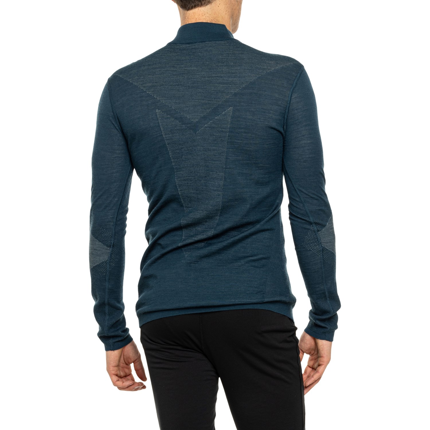 SmartWool Intraknit 200 Base Layer Thermal Long Pullover Zip Merino buy Wool Large