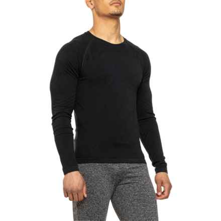 SmartWool Intraknit Active Base Layer Top - Merino Wool, Long Sleeve in Black