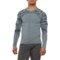 SmartWool Intraknit Active Base Layer Top - Merino Wool, Long Sleeve in Lead