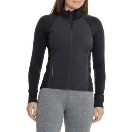 SmartWool Intraknit Active Full-Zip Jacket - Merino Wool in Active Black