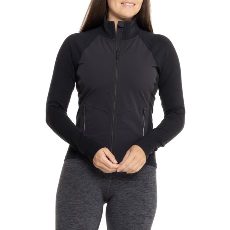 SmartWool Intraknit Active Full-Zip Jacket - Merino Wool in Black