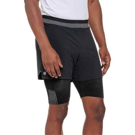 SmartWool Intraknit Active Lined Shorts - Merino Wool, Built-In Liner in Black