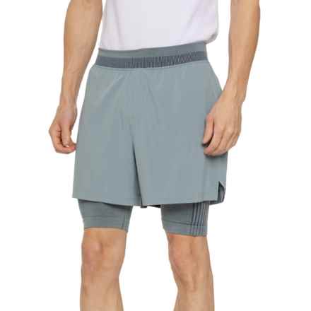 SmartWool Intraknit Active Lined Shorts - Merino Wool, Built-In Liner in Lead