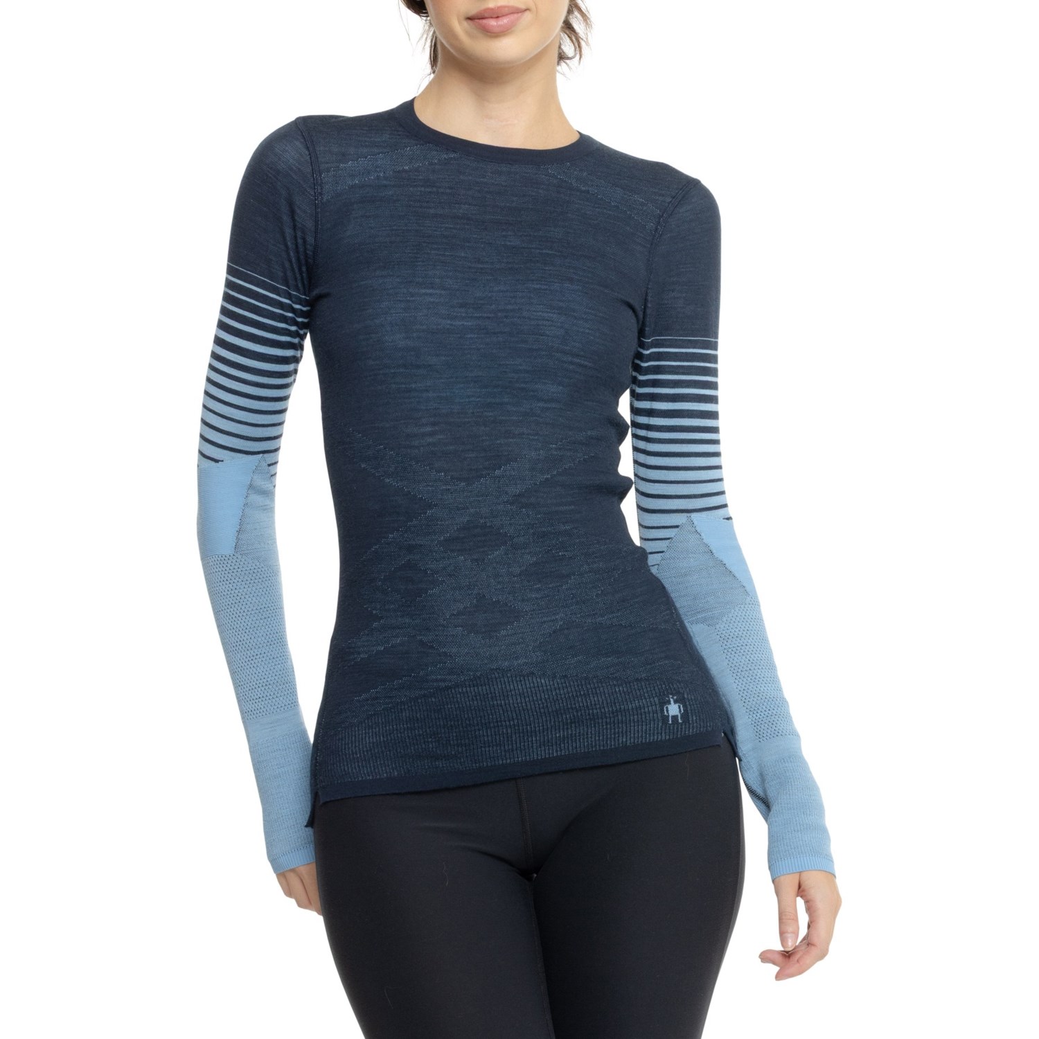 (取寄) スマートウール イントラニット サーマル メリノ 200 ベース レイヤー トップ - メリノ ウール, ロング スリーブ SmartWool Intraknit Thermal Merino 200 Base Layer Top - Merino Wool, Long Sleeve Nts Marmalade/Pecan Brown 取寄) スマートウール イントラニット サーマル メリノ 200 ベース