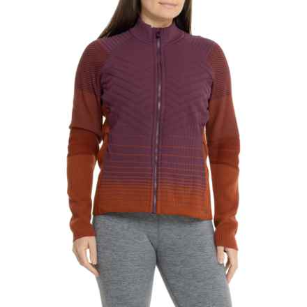 SmartWool Intraknit Merino Jacket - Insulated in Everyday Apparel Eggplant