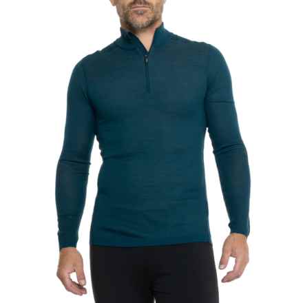 SmartWool Intraknit Thermal Base Layer Top - Merino Wool, Long Sleeve in Twilight Blue
