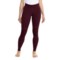 SmartWool Intraknit Thermal Max Base Layer Pants - Merino Wool in Nts Black Cherry