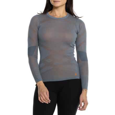 SmartWool Intraknit Thermal Merino 200 Base Layer Top - Merino Wool, Long Sleeve in Nts Pwtrmarmld