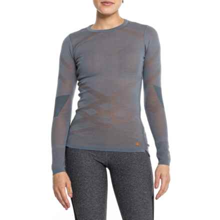 SmartWool Intraknit Thermal Merino 200 Base Layer Top - Merino Wool, Long Sleeve in Nts Pwtrmarmld