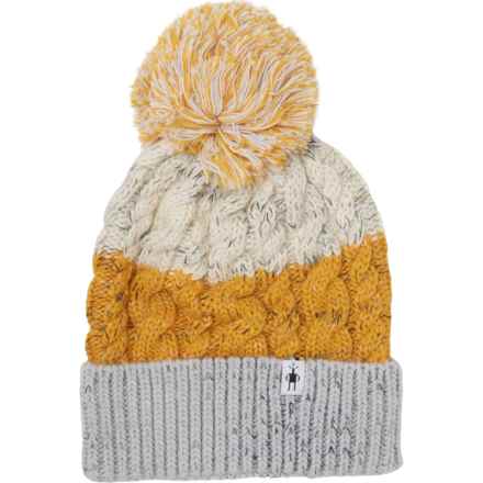 SmartWool Isto Retro Beanie - Merino Wool (For Women) in Honey Gold