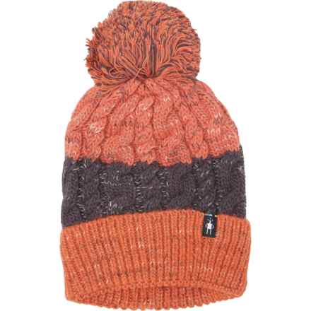 SmartWool Isto Retro Beanie - Merino Wool (For Women) in Shale