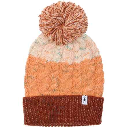SmartWool Isto Retro Beanie - Merino Wool in Almond