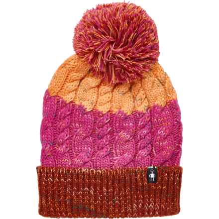 SmartWool Isto Retro Beanie - Merino Wool in Pecan Brown