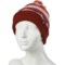7XAHP_2 SmartWool Knit Winter Pattern Pom Beanie - Merino Wool