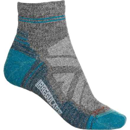SmartWool Light Cushion Hiking Socks - Merino Wool, Ankle (For Women) in Ash/Charcoal
