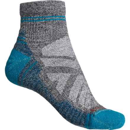 SmartWool Light Cushion Hiking Socks - Merino Wool, Ankle (For Women) in Ash/Charcoal