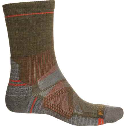 SmartWool Light Cushion Hiking Socks - Merino Wool, Crew (For Men and Women) in Military Olive