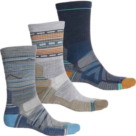 SmartWool Light Cushion Hiking Socks - Merino Wool, Crew (For Men and Women) in Multi Color