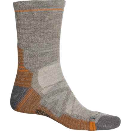 SmartWool Light Cushion Hiking Socks - Merino Wool, Crew (For Men and Women) in Taupe/Natural Marl