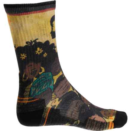 SmartWool Light Cushion Outdoor Afro Hiking Socks - Crew, Merino Wool in Multi Color