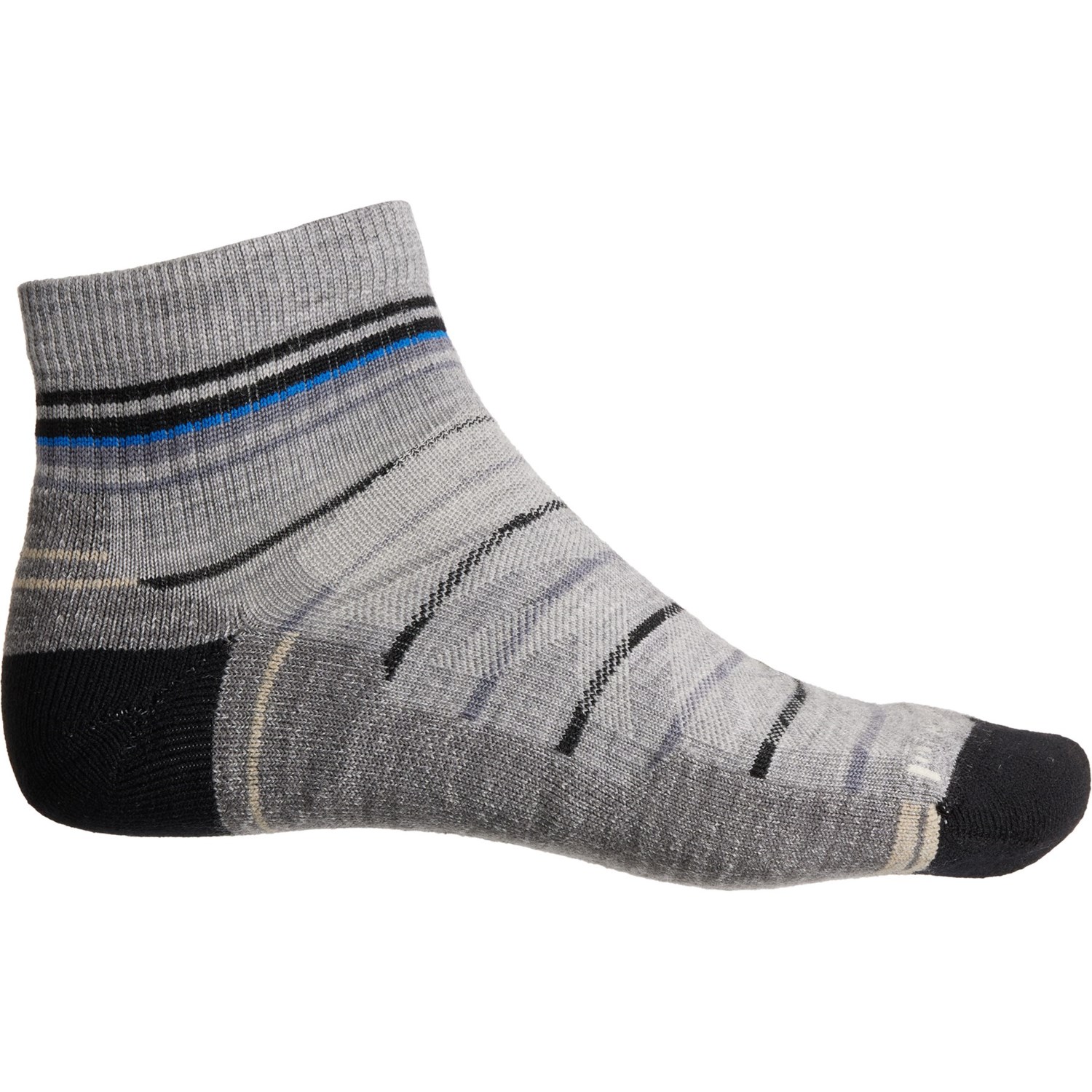 Smartwool Men's Hike Light Cushion Pattern Ankle Socks | 53 Degrees North - View #3